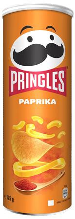 Chips, 165 g, PRINGLES, paprikás (KHK773)