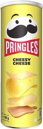 Chips, 165 g, PRINGLES, sajtos (KHK774)