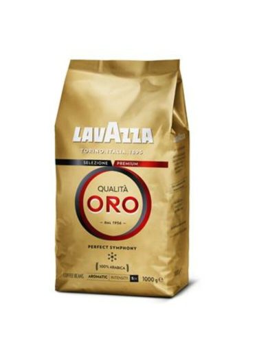 Kávé, pörkölt, szemes, 1000 g, LAVAZZA Qualita Oro (KHK822)