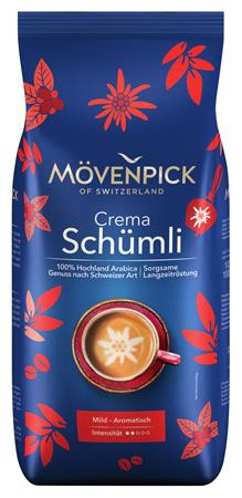 Kávé, pörkölt, szemes, 1000 g, MÖVENPICK Schümli (KHK843)