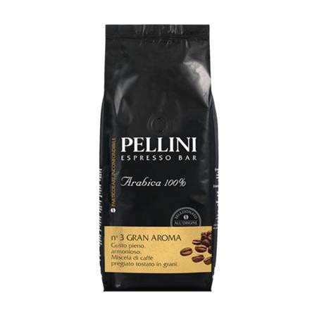 Kávé, pörkölt, szemes, 1000 g,  PELLINI Gran Aroma (KHK854)