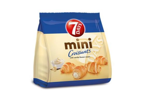 Croissant, 200 g, 7DAYS Mini, vaníliakrémmel (KHK865)