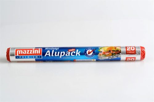 Alufólia, 20 m, erős, MAZZINI Premium (KHK883)