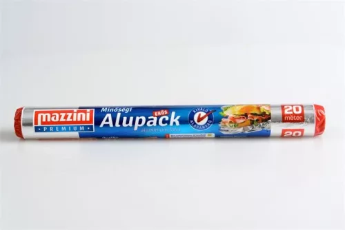 Alufólia, 20 m, erős, MAZZINI Premium (KHK883)