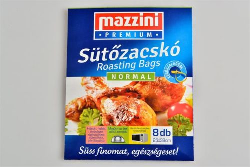 Sütőzacskó, normál, 8 db, 25x38 cm, MAZZINI Premium (KHK898)