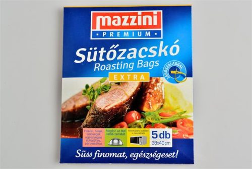 Sütőzacskó, extra, 5 db, 38x40 cm, MAZZINI Premium (KHK899)