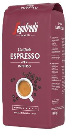 Kávé, pörkölt, szemes, 1000 g,  SEGAFREDO Passione Espresso (KHK923)