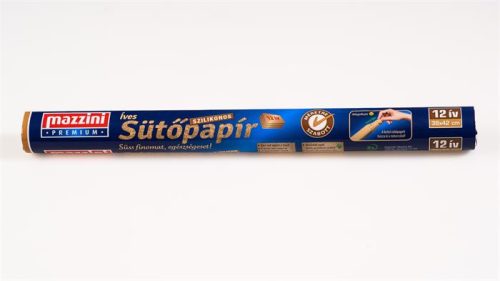 Sütőpapír, szilikonos, 12 ív, MAZZINI Premium (KHK926)