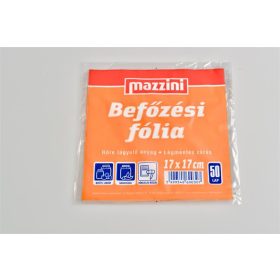 Befőzési fólia, 50 db, 17x17 cm, MAZZINI (KHK929)