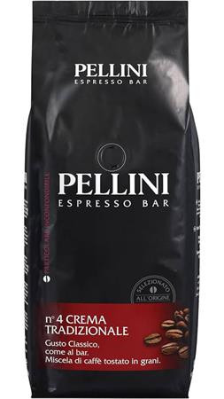 Kávé, pörkölt, szemes, 1000 g, PELLINI Crema Tradizionale (KHK978)
