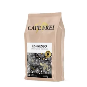   Kávé, pörkölt, szemes, 1000 g, CAFE FREI Espresso, pekándiós (KHK989)