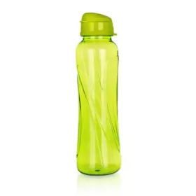 Kulacs, 610 ml, műanyag, világos zöld, Slim (KHKE203)