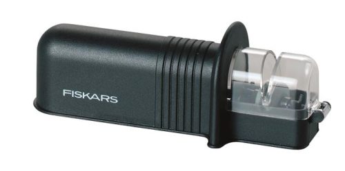Késélező, FISKARS, Essential Roll-Sharp, fekete (KHKE23811)