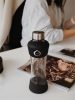 Kulacs, 550 ml, üveg, EQUA Active, fekete (KHKE259)