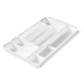   Evőeszköztartó, 8 rekesszel, ORTHEX Gastromax, fehér (KHKE607)