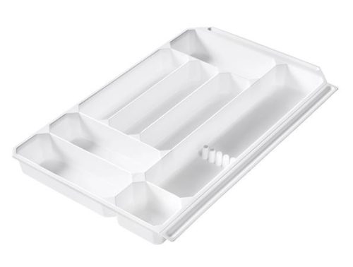 Evőeszköztartó, 8 rekesszel, GASTROMAX, fehér (KHKE607)