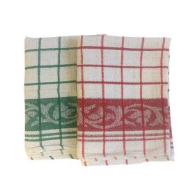   Konyhai törlőkendő, sűrűn szőtt, textil, 45x65cm, GastroLine (KHKE608)