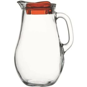 Üvegkancsó fedővel, üveg, 1,8 l (KHKE610)