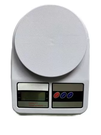 Konyhai mérleg, digitális, 7 kg terhelhetőség, fehér (KHKE681)