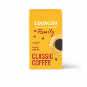   Kávé, pörkölt, őrölt, 1000 g, EDUSCHO Family (KHKTCHIBO10)