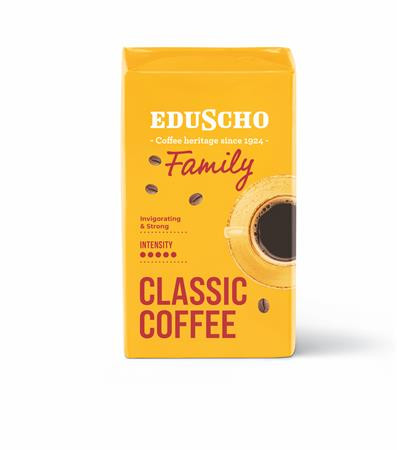 Kávé, pörkölt, őrölt, 1000 g, EDUSCHO Family (KHKTCHIBO10)