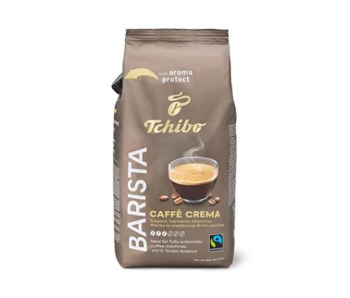 Kávé, pörkölt, szemes, 1000 g, TCHIBO Barista Caffé Crema (KHKTCHIBO9)