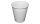 Műanyag pohár, 1,6 dl, 100 db, fehér (KHMU151)