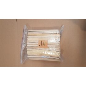 Kávékeverő lapka, fa, 14 cm, 1000 db (KHMU271)