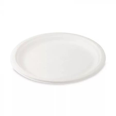 Tányér, PLA, lebomló, 22,8 cm, 50 db, Party (KHMU281)