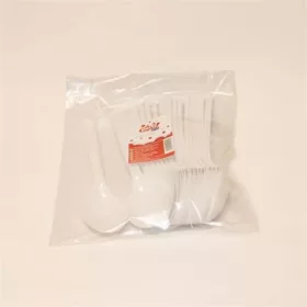   Kanál, műanyag, többször használatos, 17 cm, 20 db Prima, fehér (KHMU295)