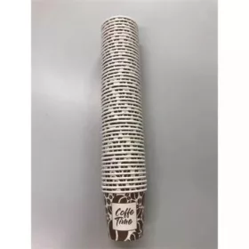 Papírpohár, 2,4 dl, 50 db, Party, mintás (KHMU306)