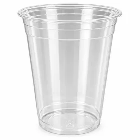   Műanyag shaker és koktélos pohár, 3 dl, 50 db, víztiszta (KHMU351)