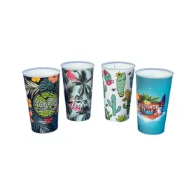 Repohár, 650 ml, 4 különböző mintával (KHMU355)