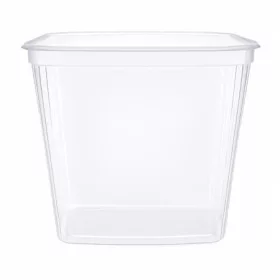 Műanyag tál, tetőzhető, 1000 ml, 25 db Svéd (KHMU362)