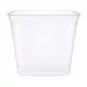 Műanyag tál, tetőzhető, 1000 ml, 25 db Svéd (KHMU362)