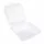 Habdoboz, HP6, hamburgeres, 15,6x15x7,5cm, 250 db, fehér (KHMU369)