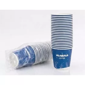 Papírpohár, 1,1 dl, 30 db, Party, mintás (KHMU377)