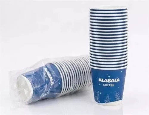 Papírpohár, 1,1 dl, 30 db, Party, mintás (KHMU377)