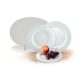 Desszertes tányér,ROTBERG, fehér, 19 cm, 6db-os szett, Basic (KHPU067)