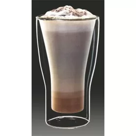   Latte macchiatos pohár, duplafalú üveg, 34cl, 2db-os szett, Thermo (KHPU142)