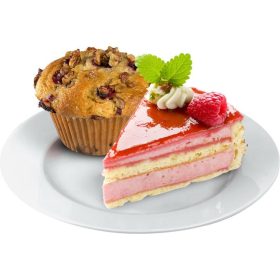   Csemegetányér, fehér, 19 cm, 6 db-os szett Economic (KHPU272)