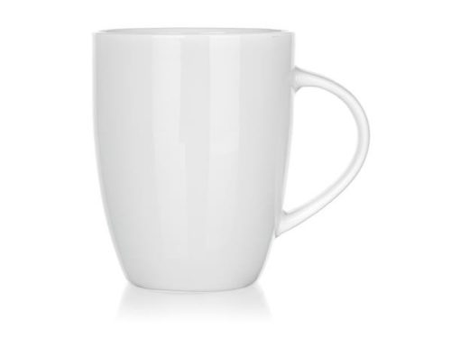Kávés-teás bögre, fehér, 32 cl, 6 db-os szett Economic (KHPU279H)