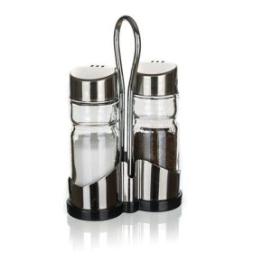   Asztali só-, borsszóró készlet, 2x40ml, GastroLine (KHPU286)