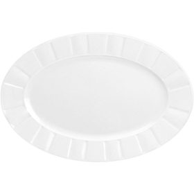   Süteményes-, kínálótál, ROTBERG, fehér, 33 cm ROTBERG, Oslo, fehér (KHPU307)