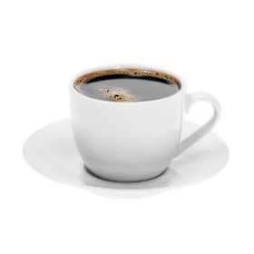   Mokkáscsésze+alj, fehér, 10 cl, 6 db-os szett Economic Roma (KHPU315)