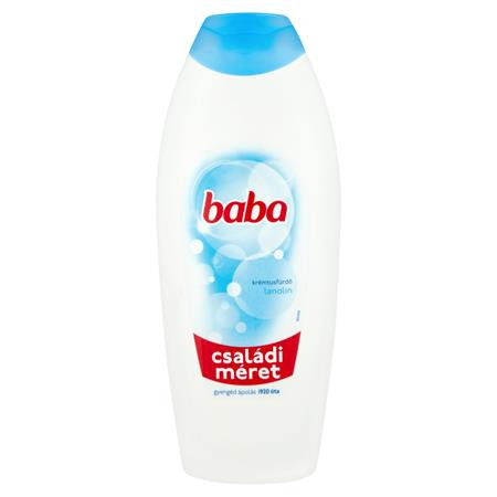 Tusfürdő, 750 ml, BABA, lanolinos (KHSZ47)
