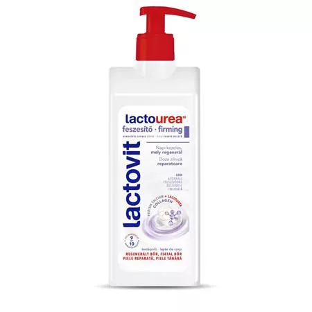 Testápoló, 400 ml, LACTOVIT Lactourea, bőrfeszesítő (KHSZ65)