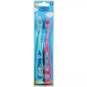   Fogkefe, gyerekeknek, puha, 2 db, tapadókoronggal, 3+, Peppa Pig (KHSZ80)