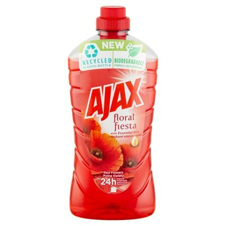 Általános tisztítószer, 1 l, AJAX, piros (KHT012H)