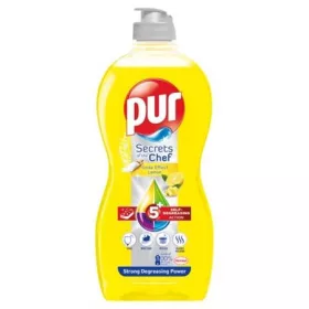 Mosogatószer, 450 ml, PUR, citrom (KHT024)